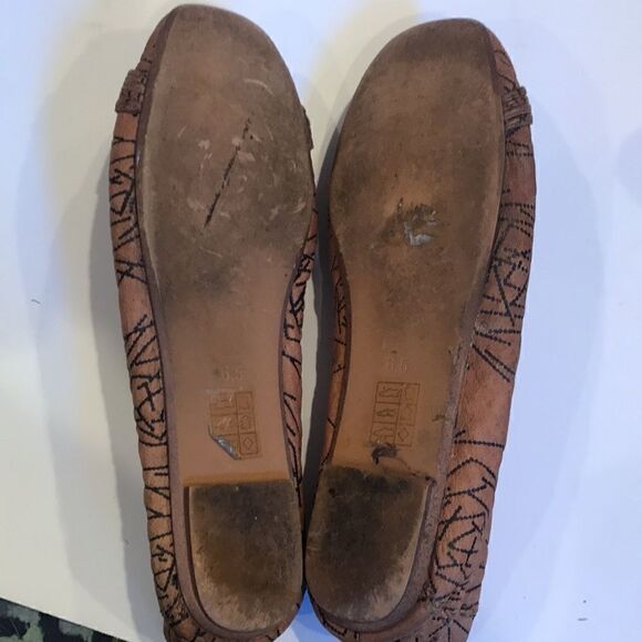 Jeffrey Campbell Leather ballet flats.  Size 6/6.5 - Picture 7 of 7